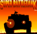 Super Battletank Title Screen